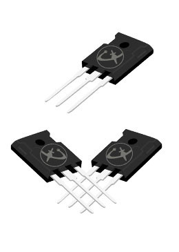 650V-1200V Inverter IGBT 20KHz-60KHz για εφαρμογές ηλεκτρικής ενέργειας
