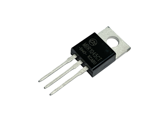 10A45V MBR1045CT Προωθούμενη τάση χαμηλής τάσης Schottky για προσαρμογείς