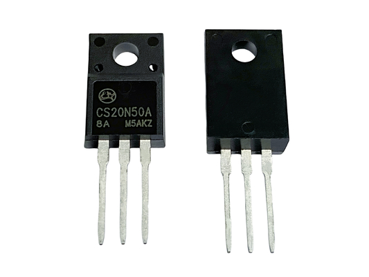 20A500V MOSFET υψηλής τάσης N-τύπου CS20N50A8 έως 220F Για τροφοδοσίες ηλεκτρικής ενέργειας
