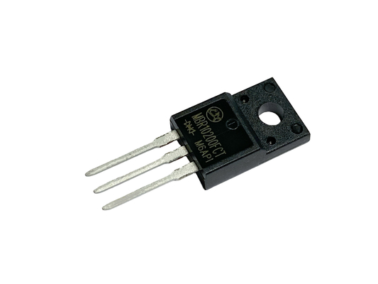 10A 200V χαμηλή συχνότητα υψηλής αντίστροφης κορεσμού ρεύματος Διοίδες Schottky MBR10200FCT