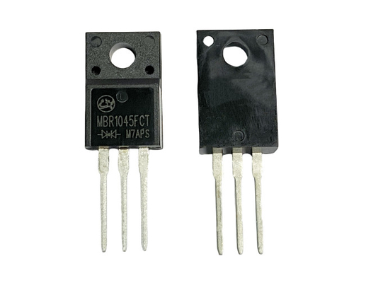 Γνωστοί διόντες φραγμού Schottky της Lingxun Low VF MBR1045FCT για οικονομικά αποδοτική παροχή ενέργειας