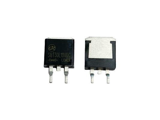 30A100V TO-263 SBT30L100DC Επιφανειακή τοποθέτηση χαμηλής ακτινοβολίας διόδους Schottky με χαμηλές απώλειες ισχύος