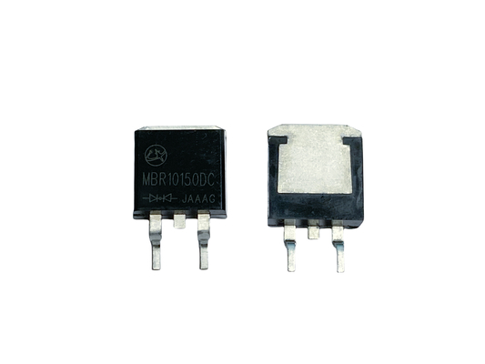 MBR10150DC 10A150V TO-263 Διορθωτής φραγμού Schottky χαμηλής τάσης προς τα εμπρός για τροφοδότηση
