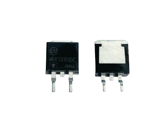 20A100V MBR20100DC Διορθωτής φραγμού Schottky Μικρές απώλειες ισχύος για προσαρμογείς