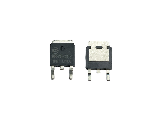 10A60V MBR1060CS TO-252 Διοίδες φραγμού Schottky για συσσωρευτές DC-DC