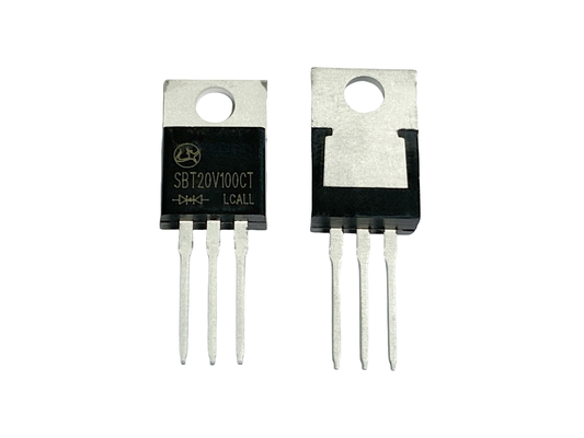 20A100V SBT20V100CT Γρήγορη ταχύτητα εναλλαγής χαμηλή VF Schottky TO-220AB