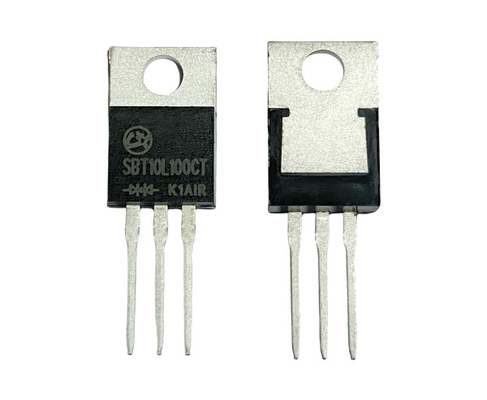 10A100V SBT10L100CT Χαμηλός χρόνος ανάκτησης αντίστροφης ενέργειας Χαμηλός VF Schottky