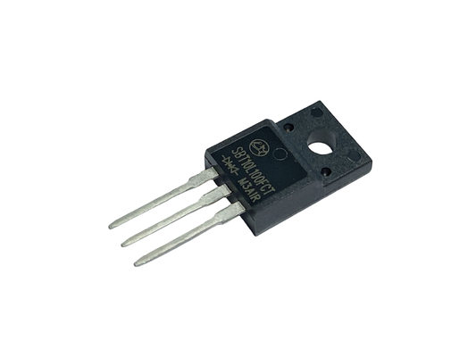 10A100V SBT10L100FCT Χαμηλός χρόνος ανάκτησης αντίστροφης για χαμηλή προωθητική τάση για παροχή ρεύματος