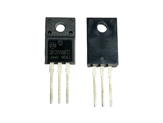 20A100V SBT20V100FCT TO-220F Διοίδες Schottky χαμηλού VF για κινητήρες