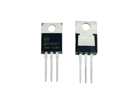 10A60V MBR1060CT χαμηλής τάσης προς τα εμπρός πτώση Διοειδή φραγμού Schottky για λύση φωτισμού