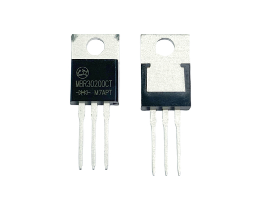 30A200V MBR30200CT Δίοδοι φραγμού Schottky με λιγότερο ευαίσθητη στην TO-220AB