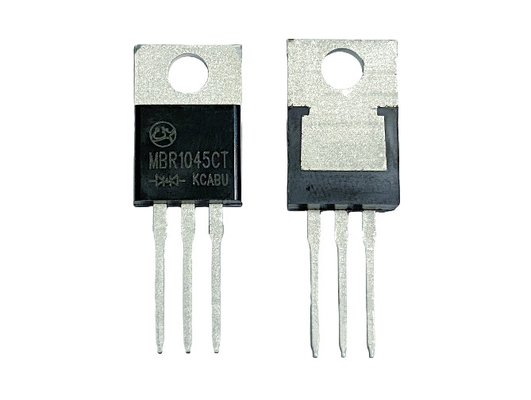 10A45V MBR1045CT Προωθούμενη τάση χαμηλής τάσης Schottky για προσαρμογείς