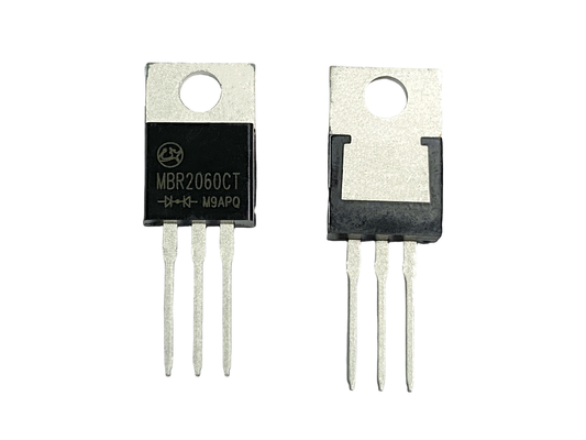 20A60V MBR2060CT Δίοδοι φραγμού Schottky με χαμηλή τάση VF προς τα εμπρός