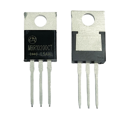 10A200V MBR10200CT Δίοδοι Schottky Ταχύτατη ταχύτητα αλλαγής TO-220AB