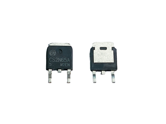 2A650V CS2N65A5 Υψηλής τάσης μονάδες τροφοδοσίας ηλεκτρικής ενέργειας επιφανείας Mosfet