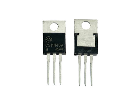 11A400V CS11N40A1 MOSFET υψηλής τάσης προς-220AB Ηλεκτρική τροφοδοσία εναλλασσόμενου προς συνεχούς