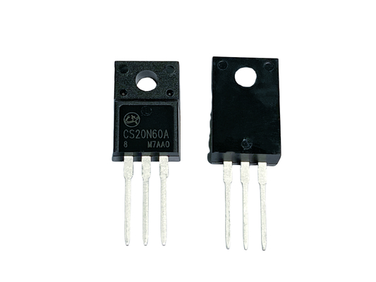 20A600V CS20N60A8 MOSFET υψηλής τάσης τύπου N για παροχή ενέργειας μονάδας
