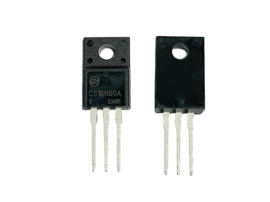 16A600V CS16N60A8 Υψηλής τάσης MOSFET για το διακόπτη ρεύματος