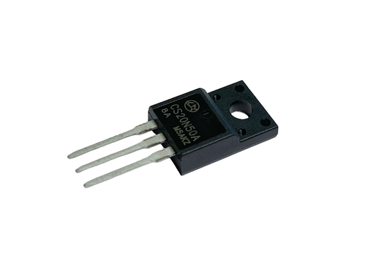 20A500V MOSFET υψηλής τάσης N-τύπου CS20N50A8 έως 220F Για τροφοδοσίες ηλεκτρικής ενέργειας