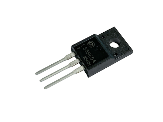 5A600V CS5N60A2 Mosfet υψηλής ταχύτητας διακόπτη για τροφοδοσίες ηλεκτρικής ενέργειας με διακόπτη