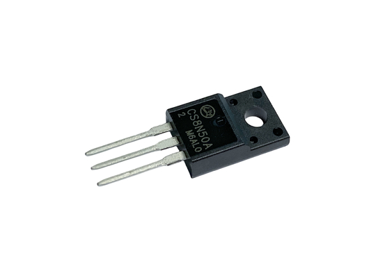 8A500V CS8N50A2 TO-220F MOSFET υψηλής τάσης για κυκλώματα διακόπτη ισχύος