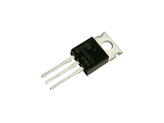 50200V CS50N20AP MOSFET Υψηλή τάση διακοπής χαμηλής τάσης Ciss Power Switch κυκλώματος για εφαρμογές προσαρμογέα και φορτιστή