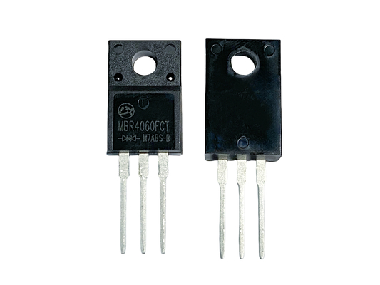 40A60V Low VF Schottky Barrier Diodes για μικροσκοπικές πηγές ρεύματος με διακόπτη λειτουργίας MBR4060FCT