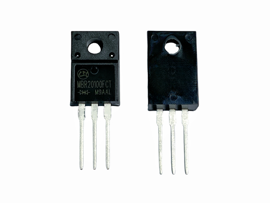 20A100V Διοίδες φραγμού Schottky Προσιτή λύση για προστασία από την πολικότητα MBR20100FCT
