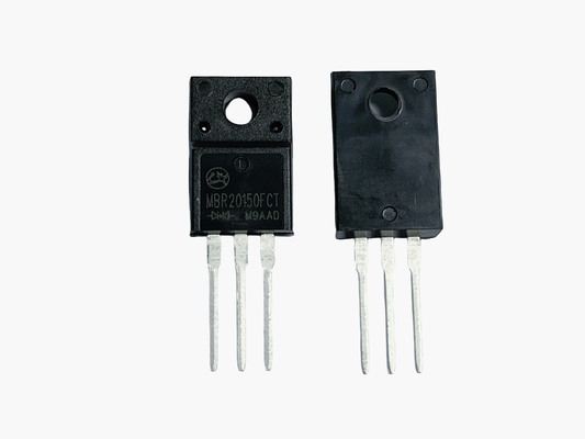20A150V Σχεδιαστής Διοδίων Σότκι για τη μετατροπή εναλλασσόμενου ρεύματος σε συνεχές ρεύμα MBR20150FCT