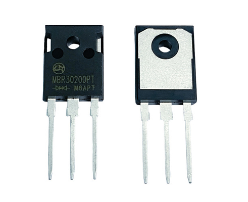 30A 200V MBR30200PT Προωθούμενη τάση χαμηλής τάσης VF Schottky διακόπτες φραγμού για την αποτελεσματικότητα φωτισμού