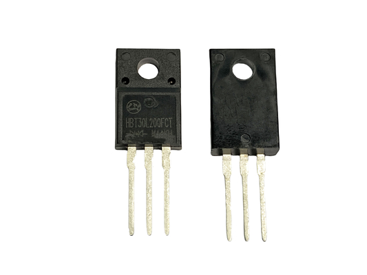 Υπερ-χαμηλός VF 30A 200V HBT30L200FCT TO-220F Schottky για ασύρματες επικοινωνίες